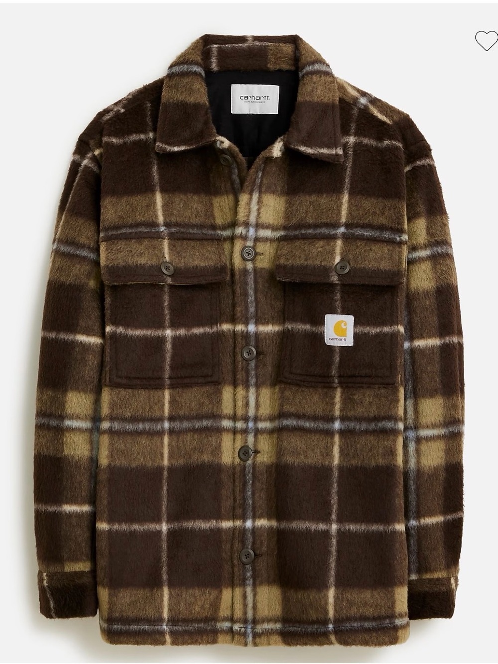 NWT New Carhartt® Work in Progress Manning shirt-jacket